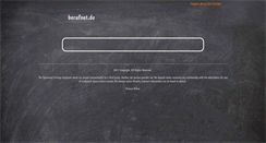 Desktop Screenshot of berufnet.de